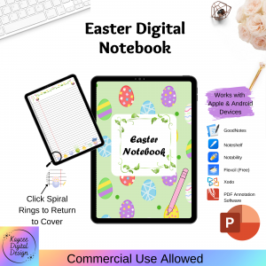 Digital Easter Notebook
