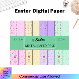 Easter Digital Paper