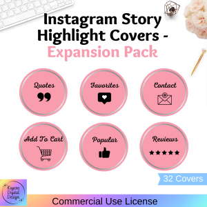 Instagram Story  Highlight Covers - Expansion Pack