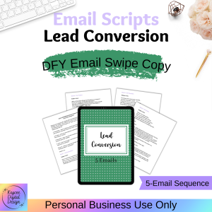 Lead Conversion Email Swipe Copy