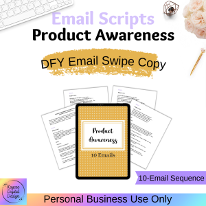 Product Awareness Email Swipe Copy